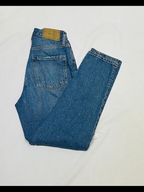 &DENIM Mom Jeans Ultra High Waist - Light Blue Youth